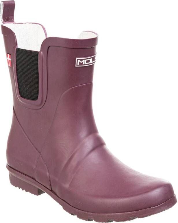 Mols Rain Boots Purple Dames