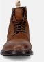 Moma Bruine leren veterschoenen Brown Heren - Thumbnail 3