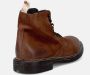 Moma Bruine leren veterschoenen Brown Heren - Thumbnail 4