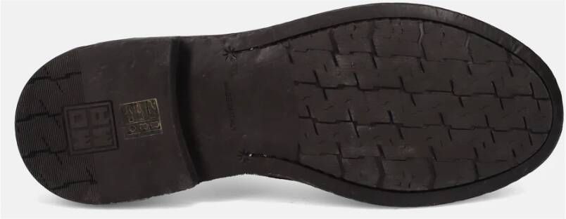 Moma Bruine leren veterschoenen Brown Heren