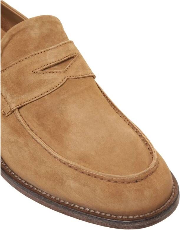 Moma Bruine Veterschoenen Italiaans vakmanschap