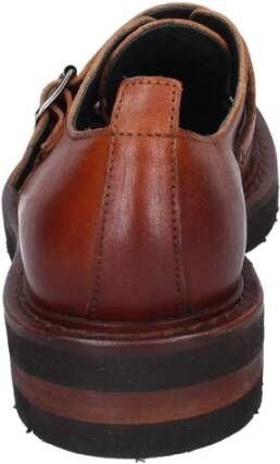 Moma Elegante leren dames schoenen Brown Dames