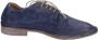 Moma Elegante Suède Instapschoenen Blue Dames - Thumbnail 3