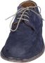Moma Elegante Suède Instapschoenen Blue Dames - Thumbnail 4