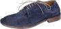 Moma Elegante Suède Instapschoenen Blue Dames - Thumbnail 5