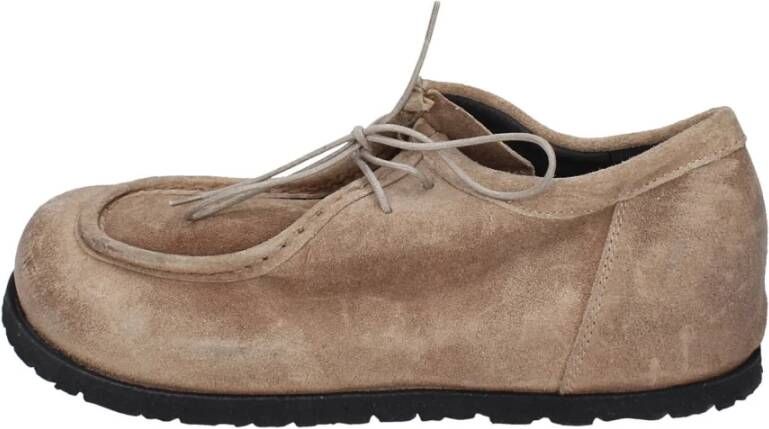 Moma Elegante Suède Instapschoenen Brown Dames