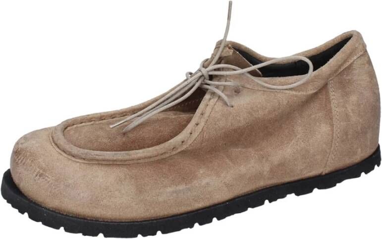 Moma Elegante Suède Instapschoenen Brown Dames