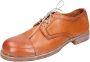 Moma Elegante Vintage Leren Damesschoenen Brown Dames - Thumbnail 5