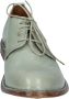 Moma Elegante Vintage Leren Damesschoenen Green Dames - Thumbnail 4