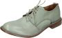 Moma Elegante Vintage Leren Damesschoenen Green Dames - Thumbnail 5