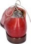 Moma Elegante Vintage Leren Damesschoenen Red Dames - Thumbnail 2