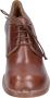 Moma Elegante Vintage Lederen Pumps Brown Dames - Thumbnail 4