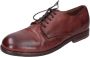 Moma Elegante Vintage Lederen Geslepen Schoenen Brown Dames - Thumbnail 5