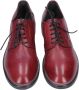 Moma Elegante Vintage Leren Schoenen voor Vrouwen Red Dames - Thumbnail 4