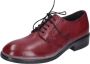 Moma Elegante Vintage Leren Schoenen voor Vrouwen Red Dames - Thumbnail 5