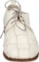 Moma Elegante Vintage Leren Schoenen voor Vrouwen White Dames - Thumbnail 4
