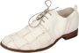 Moma Elegante Vintage Leren Schoenen voor Vrouwen White Dames - Thumbnail 5