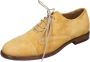 Moma Elegante Vintage Suède Schoenen voor Vrouwen Yellow Dames - Thumbnail 5