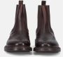 Moma Klassieke Chelsea Brogue Laarzen Bruin Heren - Thumbnail 3