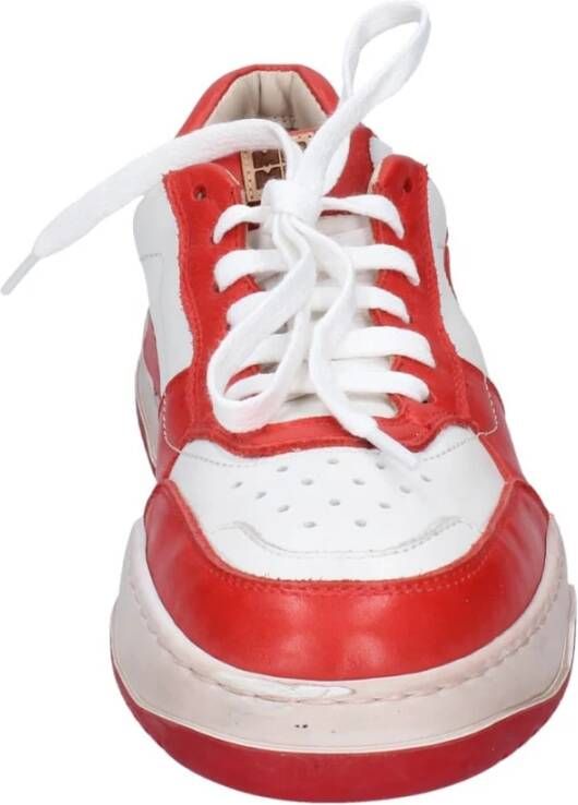 Moma Leren Sneakers voor Dames White Dames