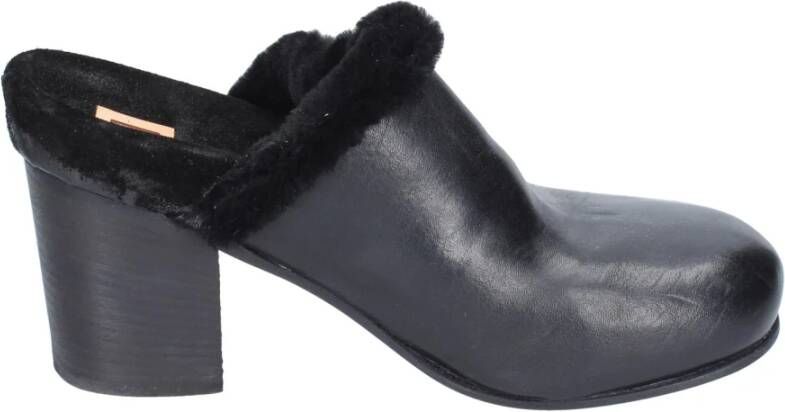 Moma Leren Damesandalen Stijlvolle Collectie Black Dames