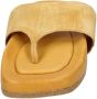 Moma Leren slippers Yellow Dames - Thumbnail 4