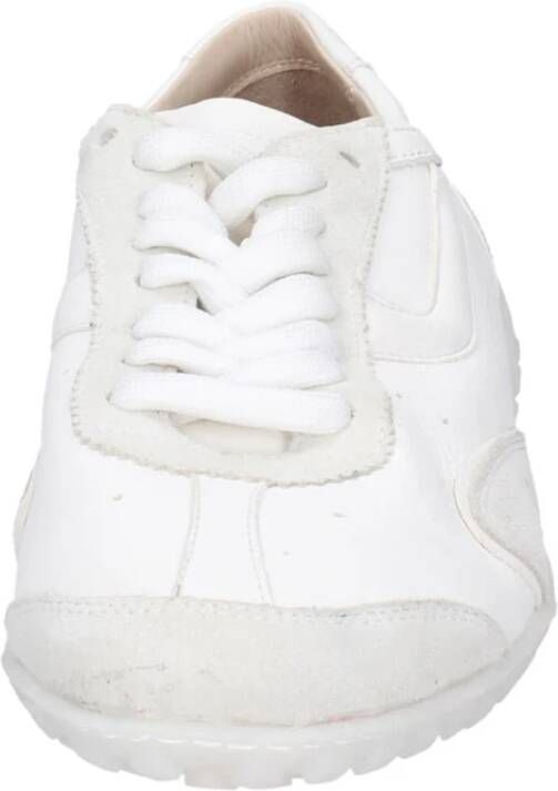 Moma Leren Sneakers White Dames