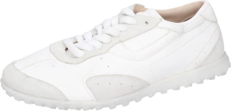 Moma Leren Sneakers White Dames