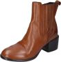 Moma Leren Chelsea Boots Brown Dames - Thumbnail 5