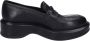 Moma Leren Loafers Black Dames - Thumbnail 3