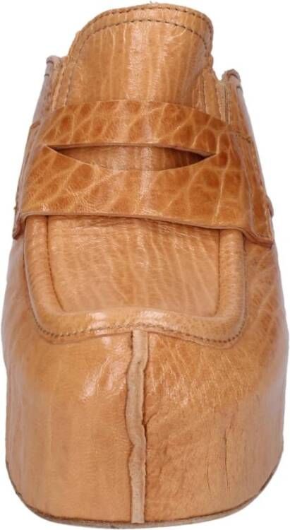 Moma Heeled Mules Brown Dames