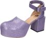 Moma Leren sandalen voor vrouwen Purple Dames - Thumbnail 6
