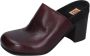 Moma Heeled Mules Red Dames - Thumbnail 5