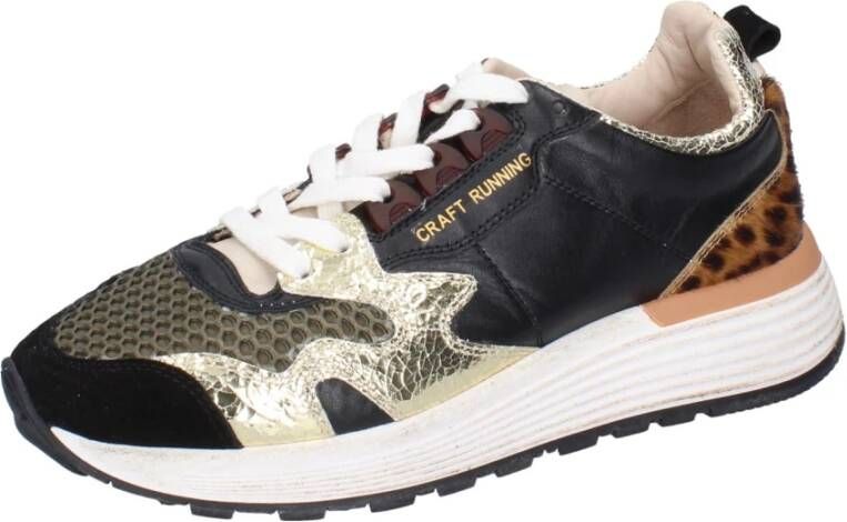 Moma Leren Sneakers voor Vrouwen Multicolor Dames