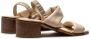 Moma High Heel Sandalen Beige Dames - Thumbnail 3