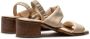 Moma Verhoog je stijl met hoge hak sandalen Beige Dames - Thumbnail 3