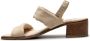Moma High Heel Sandalen Beige Dames - Thumbnail 5