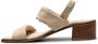 Moma Verhoog je stijl met hoge hak sandalen Beige Dames - Thumbnail 5