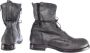 Moma Grijze Leren Schoenen Gray Dames - Thumbnail 4