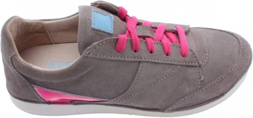 Moma Sneakers glovf-vg softy smog suede vintage gemaakt in Italië Grijs Dames
