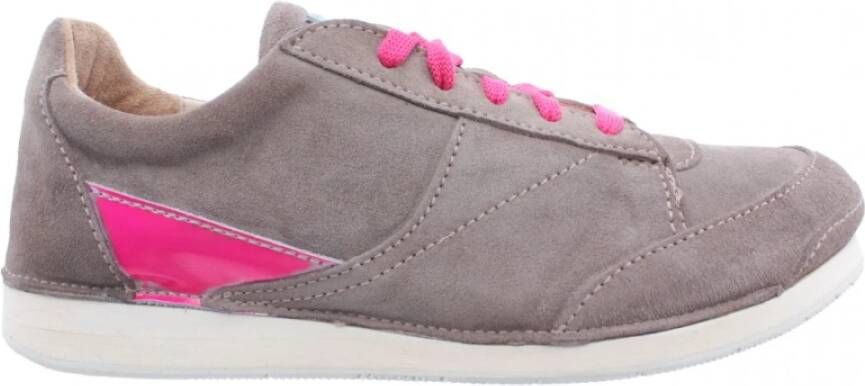 Moma Sneakers glovf-vg softy smog suede vintage gemaakt in Italië Grijs Dames