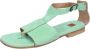 Moma Sandali Donna in camoscio Groen Dames - Thumbnail 5