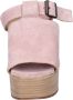 Moma Sandali Donna in camoscio Roze Dames - Thumbnail 4