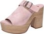 Moma Sandali Donna in camoscio Roze Dames - Thumbnail 5