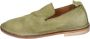 Moma Suede Slip On Loafers Vrouwen Green Dames - Thumbnail 2