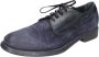 Moma Vintage Elegant Suède Herenschoenen Blue Heren - Thumbnail 5