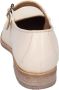 Moma Vintage Leren Ballet Flats voor Vrouwen Beige Dames - Thumbnail 3