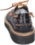 Moma Vintage Leren Dames Sneakers Black Dames - Thumbnail 2