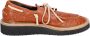 Moma Vintage Leren Dames Sneakers Brown Dames - Thumbnail 3
