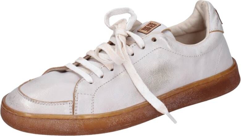 Moma Vintage leren sneakers voor dames White Dames